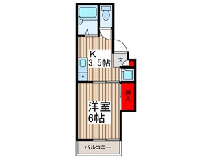 イースト芝の物件間取画像